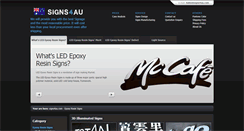 Desktop Screenshot of epoxyresin.signs4au.com